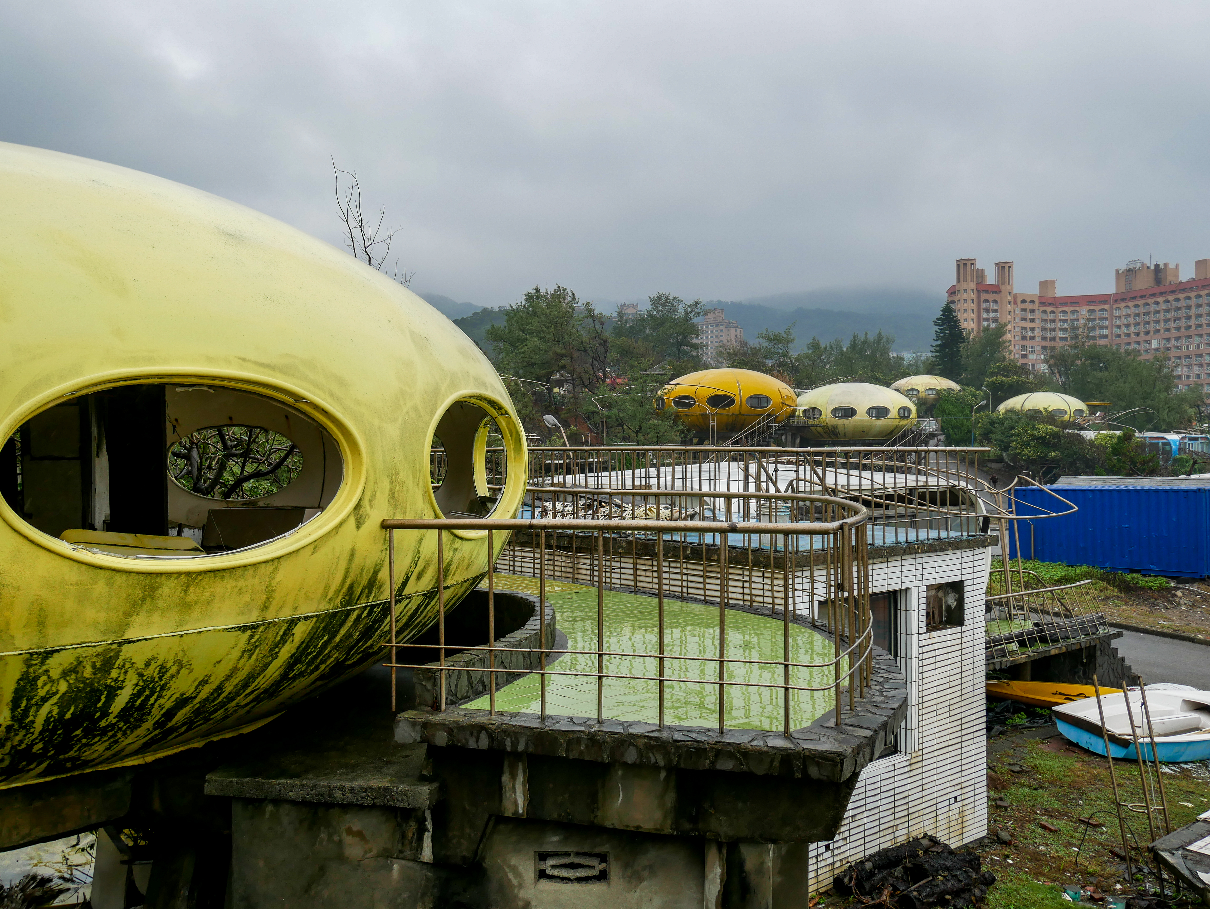 Abandoned UFO Resort Taiwan