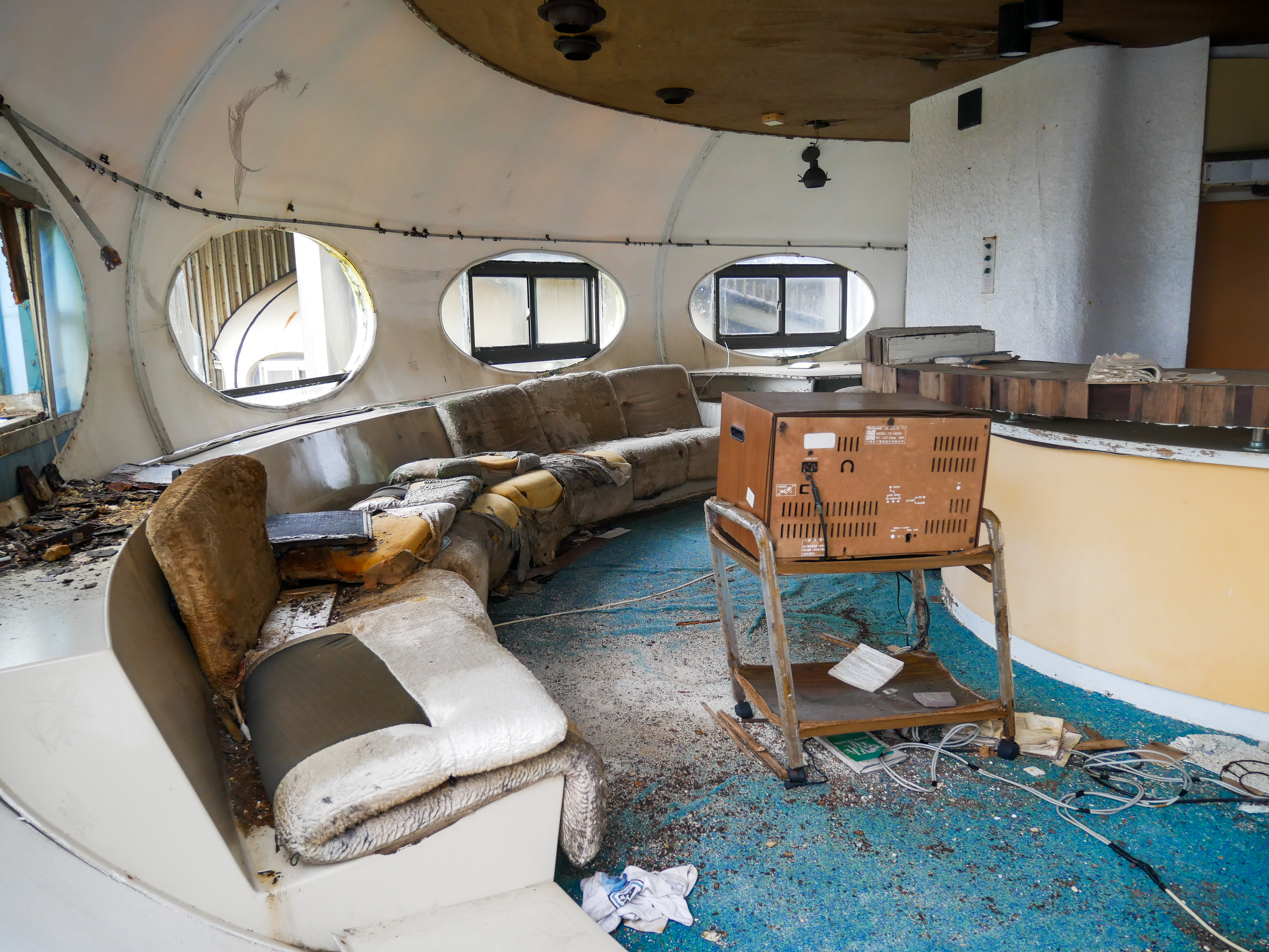 Abandoned UFO Resort Taiwan