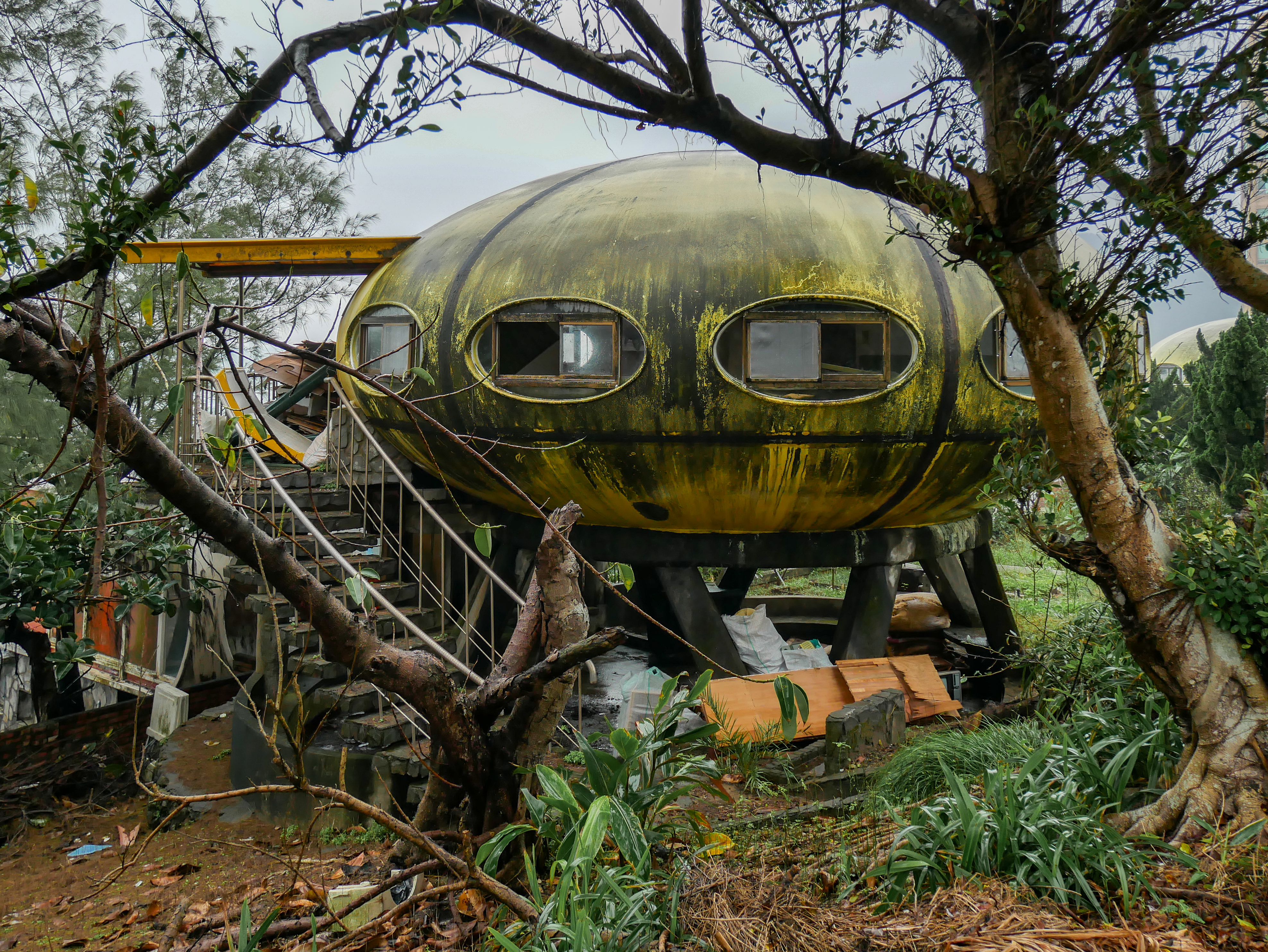 Abandoned UFO Resort Taiwan