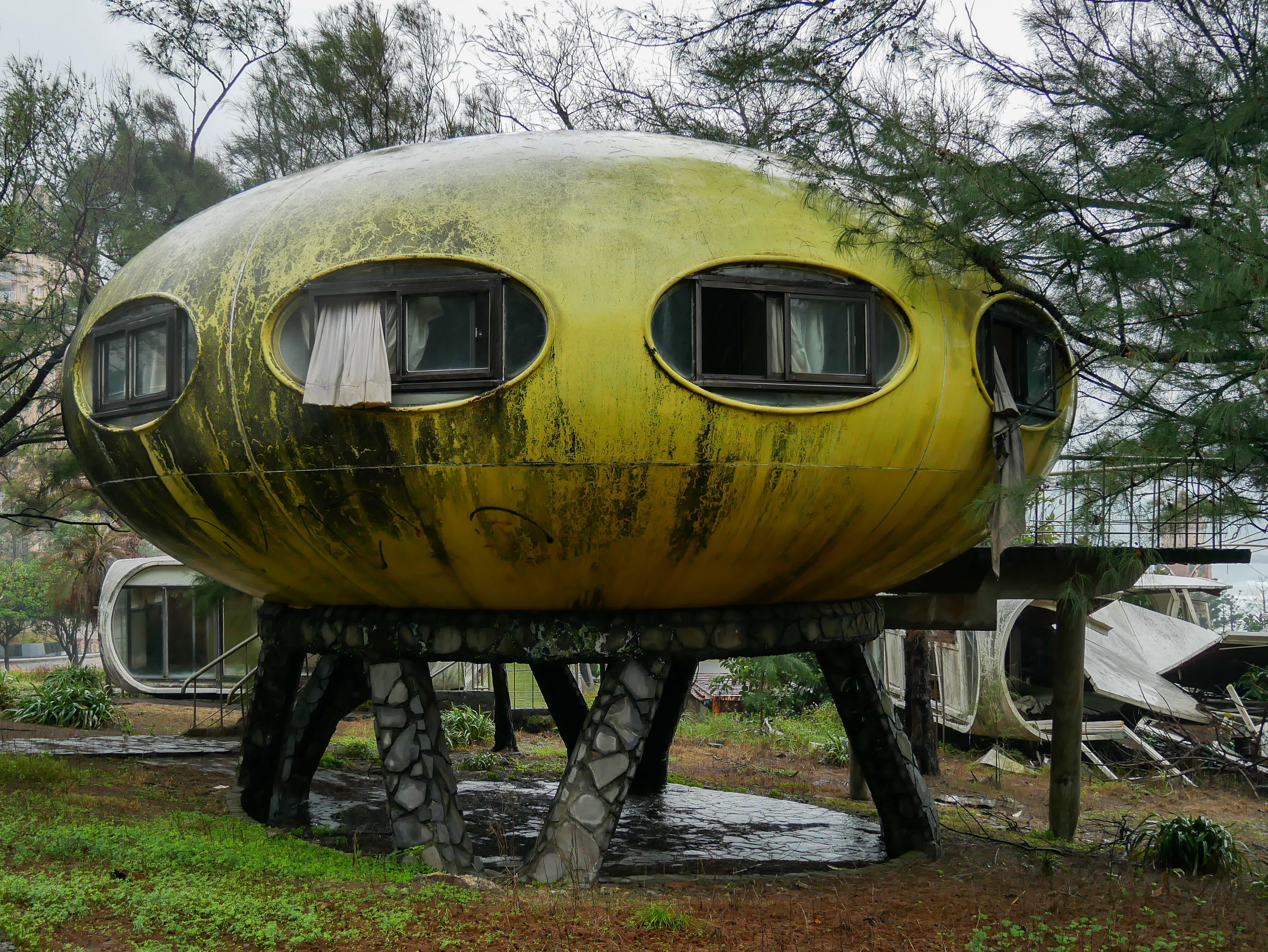 Abandoned UFO Resort, Taiwan