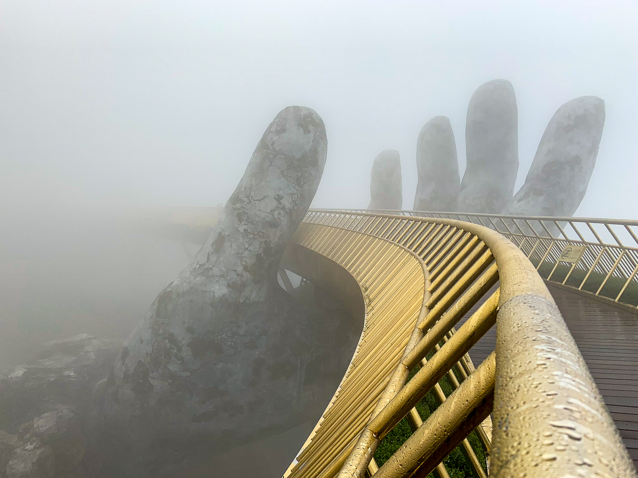 Golden Hand Bridge Vietnam
