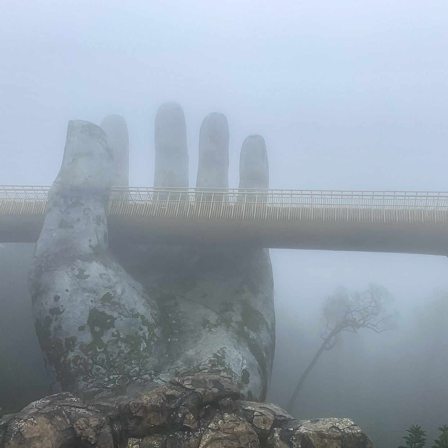 Golden Hand Bridge Vietnam